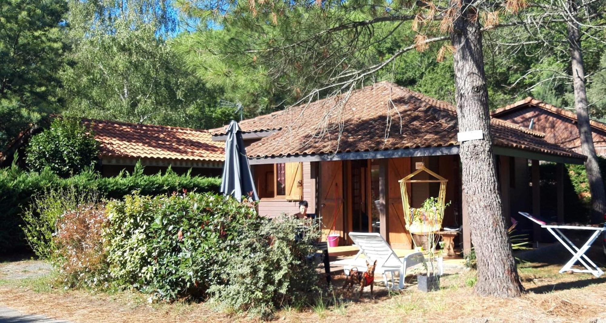 Chalet Camping Les Vignes Ли-э-Микс Экстерьер фото