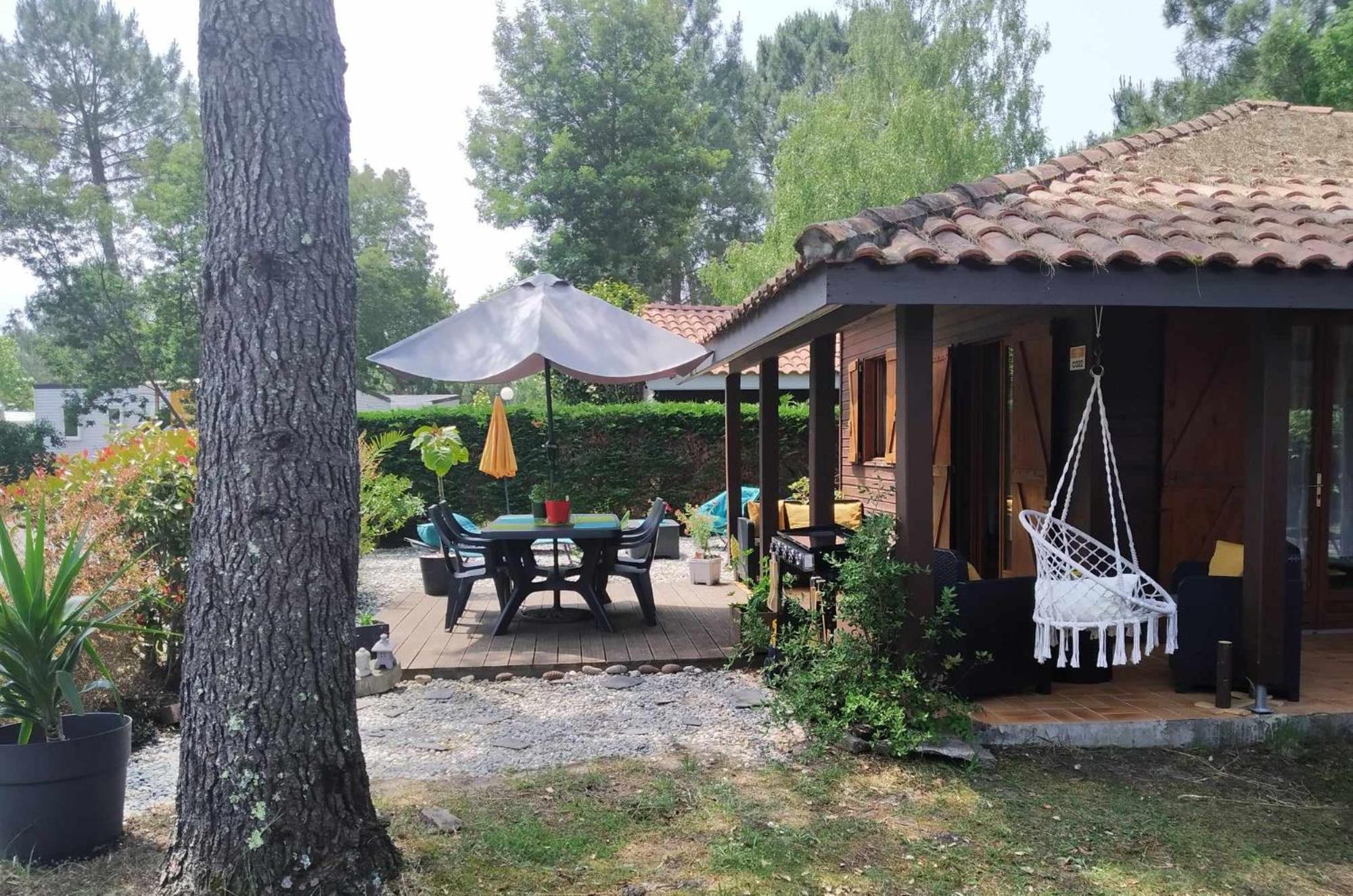 Chalet Camping Les Vignes Ли-э-Микс Экстерьер фото