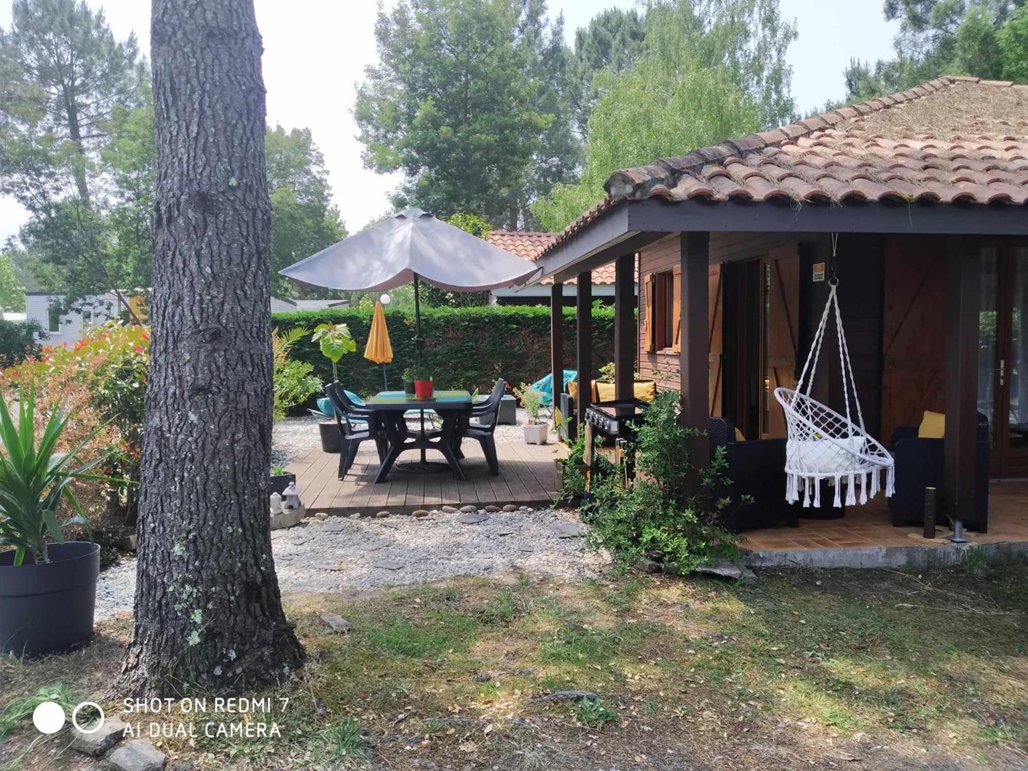 Chalet Camping Les Vignes Ли-э-Микс Экстерьер фото